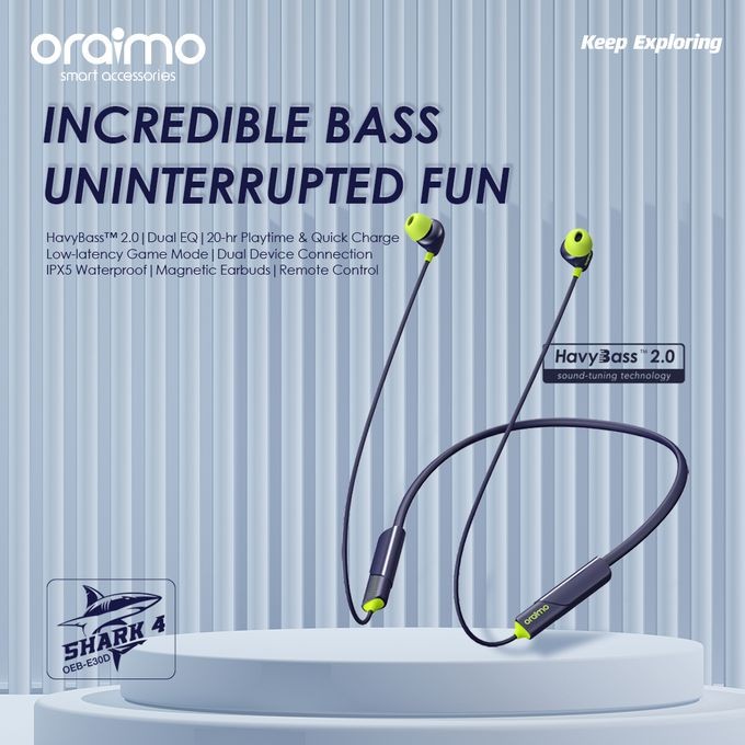 Oraimo Shark 4 Wireless Headphones